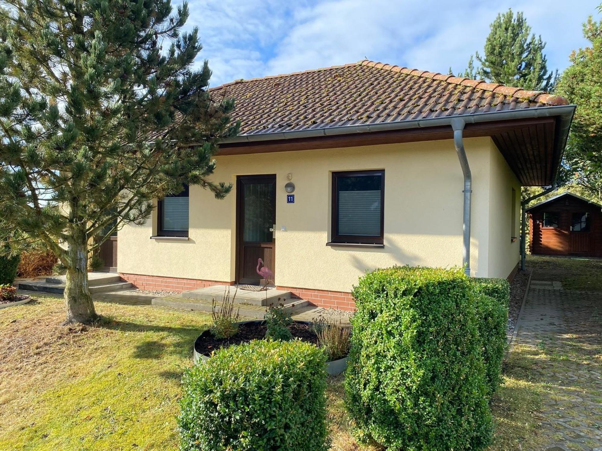 Ferienhaus Vogelmeer Marlow Esterno foto
