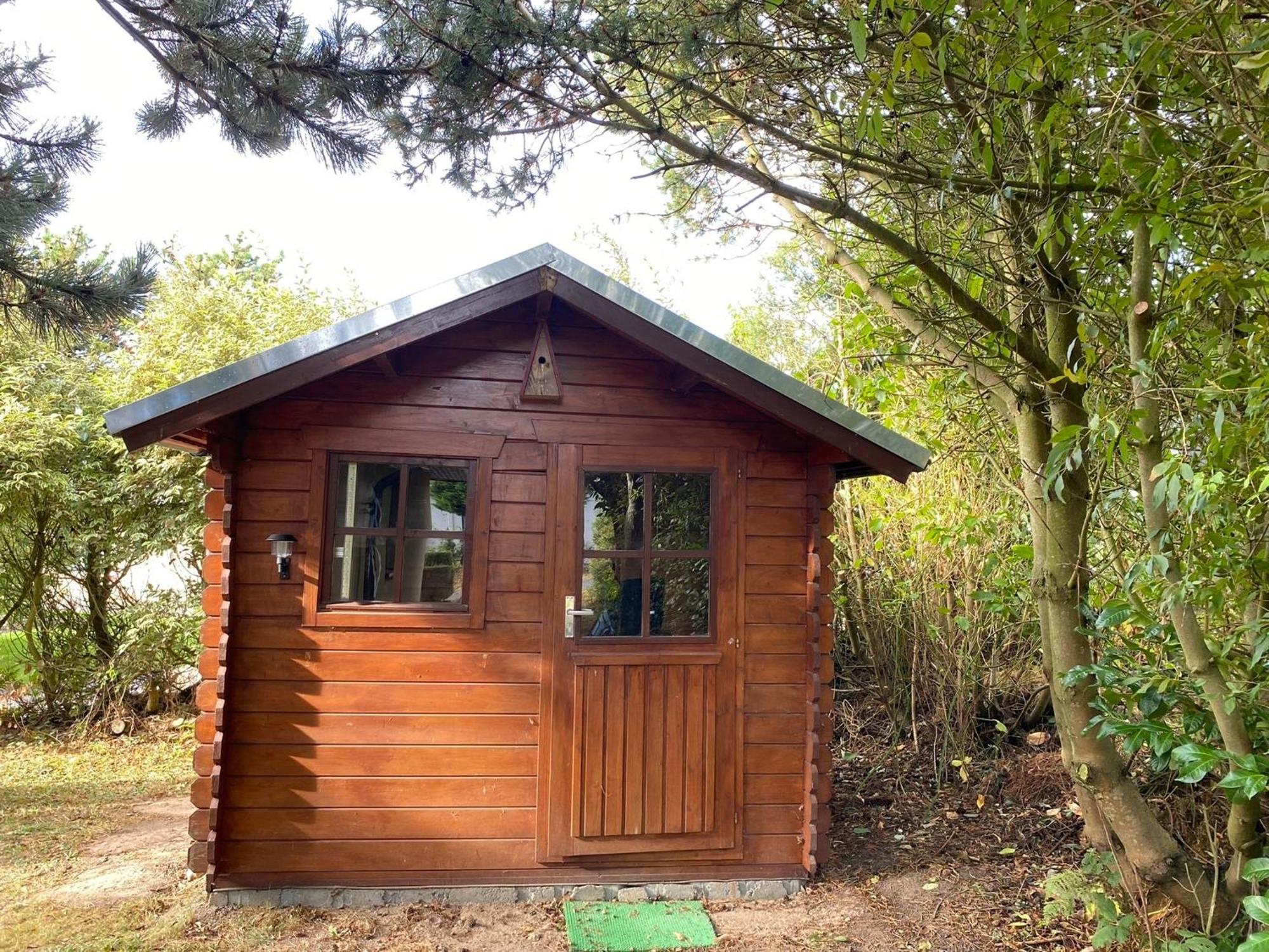 Ferienhaus Vogelmeer Marlow Esterno foto